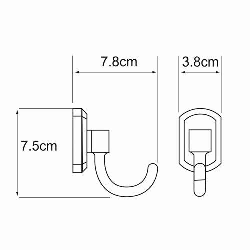 Крючок WasserKRAFT 3023 - фото 4