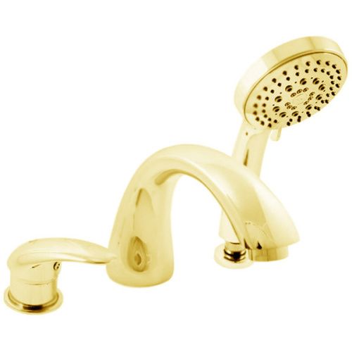 Смеситель RavSlezak D469.5YZ на борт ванны золото