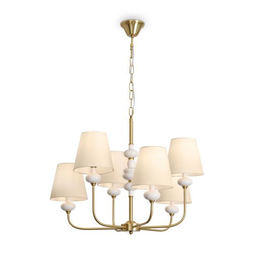 Люстра подвесная Freya Evelyn Classic FR2038PL-06BS