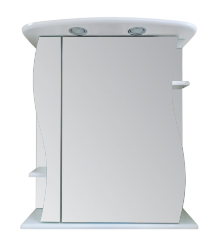 Зеркало-шкаф Misty Зеркала-шкафы Э-Лиа02065-01СвЛ 65х25х72 подвесной цвет белый