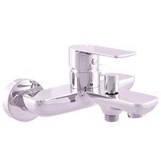 Смеситель для ванны и душа VLTAVA VT454.5 настенный хром