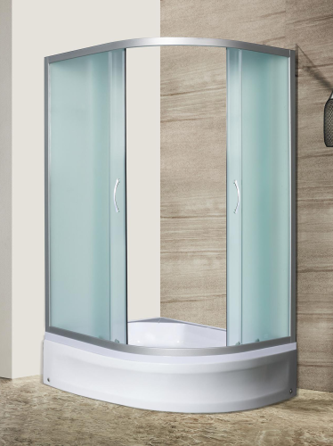 Душевой уголок River DON 10000000098 120х80 стекло матовое профиль хром матовый без поддона