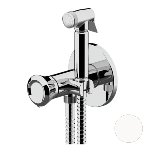 Гигиенический душ со смесителем Remer ET65BO белый матовый