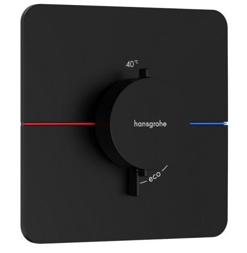 Смеситель Hansgrohe ShowerSelect Comfort Q 15588670 встраиваемый в стену черный