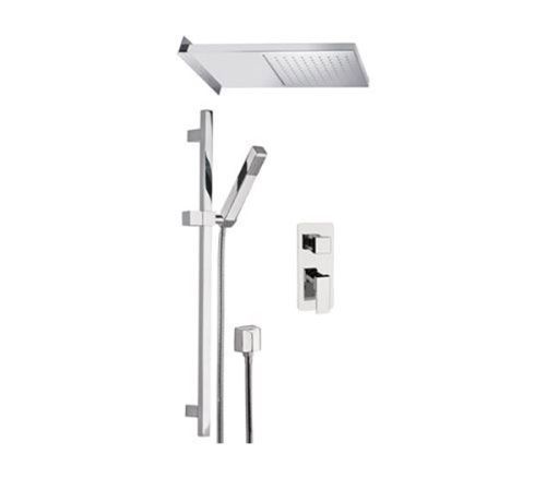 Душевая система Remer Absolute AU93S01SSCA встраиваемая в стену