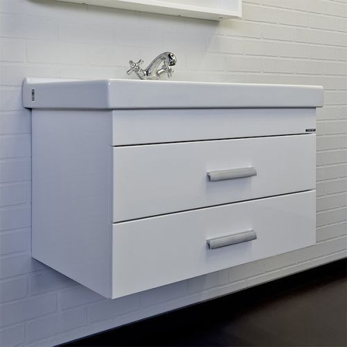 Тумба с раковиной Comforty Никосия 00-00011163CF 80х45х53 подвесная цвет белый