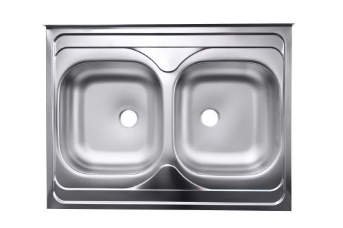 Кухонная мойка Ukinox Стандарт STM800.600 20--6C 3C- 60х80 цвет нержавеющая сталь поверхность матовая