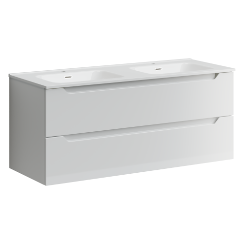 Тумба под раковину Sancos Norma 2.0 NR2.0120-2W 119х45х50 подвесная цвет белый