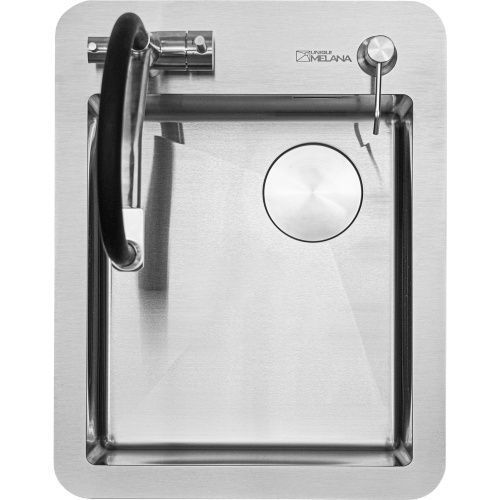 Кухонная мойка Melana ProfLine MLN-R4254HK 42х54 цвет сатин поверхность матовая