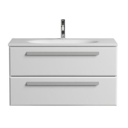 Тумба под раковину Cezares ECO ECO-900-2C-SO-BO 90х48х50 подвесная цвет белый