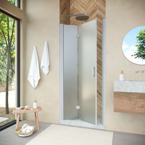 Душевая дверь Vegas-Glass GPS NOVO GPS NOVO 70 07 10 L 70х190 стекло матовое профиль хром