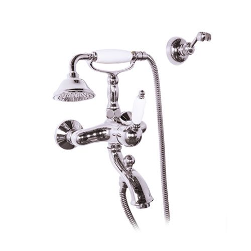 Смеситель для ванны Gattoni Iltondo 2700/27C0 OLD настенный хром