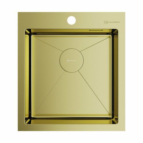 Кухонная мойка Omoikiri Akisame 4973081 46х51 цвет светлое золото