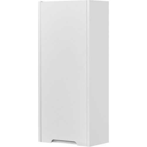 Шкаф Aquaton Оливия 1A254703OL01L 35х20х80 подвесной цвет белый матовый