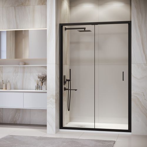 Душевая дверь RGW Passage 06082112-14 120х190 стекло прозрачное профиль черный