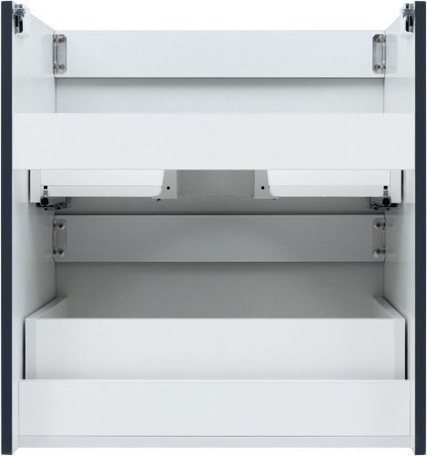 Тумба под раковину Aquanet Джейн (Flat) 00335427 60х46х64 подвесная цвет синий