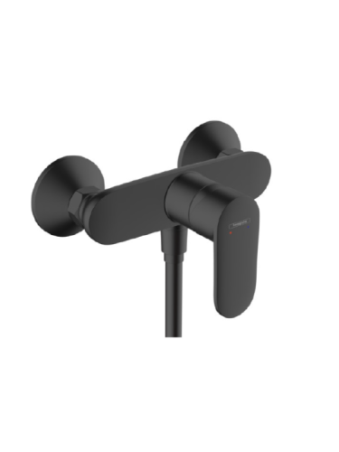 Смеситель Hansgrohe Vernis Blend 71640670 настенный черный матовый