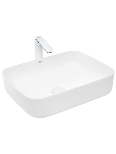 Раковина из санфаянса WeltWasser WW SK 10000003851 50х39 подвесная цвет белый глянцевый без отверстий под смеситель