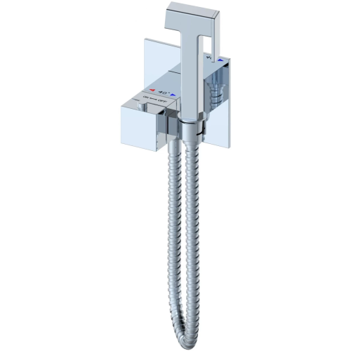 Гигиенический душ со смесителем Wonzon & Woghand WW-88829910-CR хром