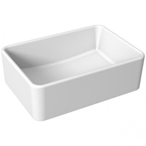 Раковина керамическая Roca MILA 7.3270.0.B00.0 50х35 накладная цвет белый без отверстий под смеситель