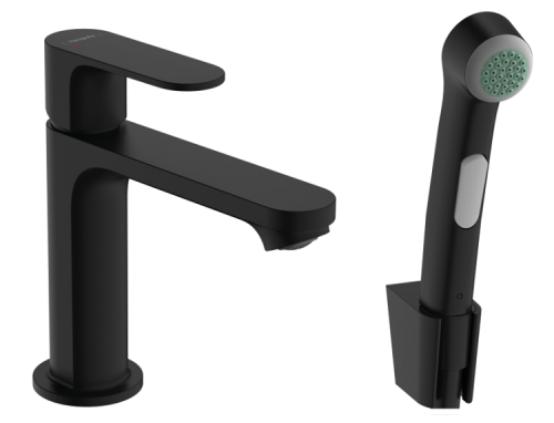 Смеситель Hansgrohe Rebris S 72215670 на раковину черный