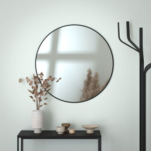 Зеркало в ванную Evoform Colora BY 0455 90х90 цвет черный