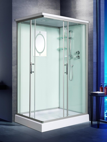 Душевая кабина WeltWasser WW500 LAINE 1202 (10000003271) 120х90 с крышей ориентация универсальная