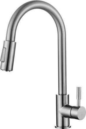Смеситель для кухни BelBagno NOVA BB-LAM31A-IN на мойку сатин