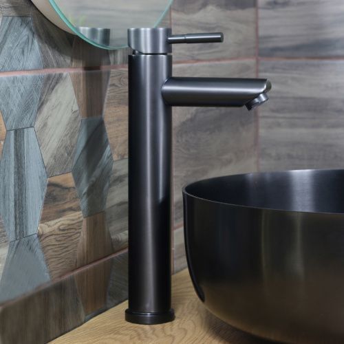 Смеситель Melana Tondo 610102PVD-B на раковину