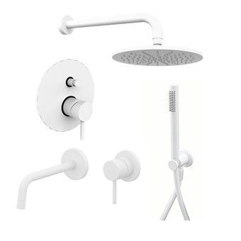 Душевая система Paffoni Light KITLIG015BO006 встраиваемая в стену