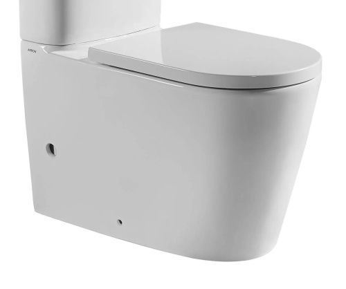 Чаша унитаза напольная Arrow AB2231H цвет белый без бачка с сиденьем микролифт безободковая каскадный смыв