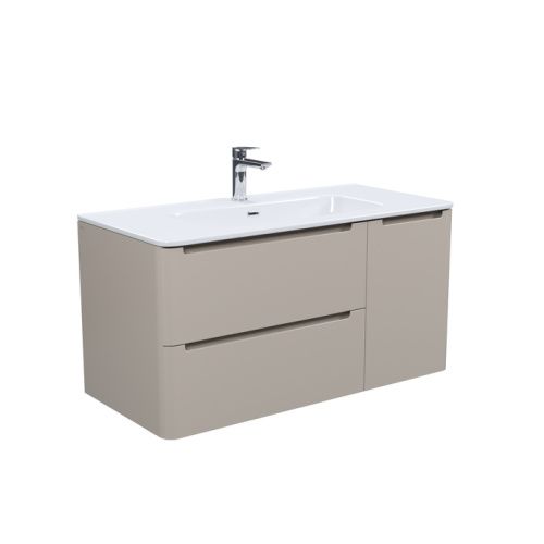 Тумба с раковиной IDDIS Edifice EDI10C0i95K 100х47х50 подвесная цвет бежевый