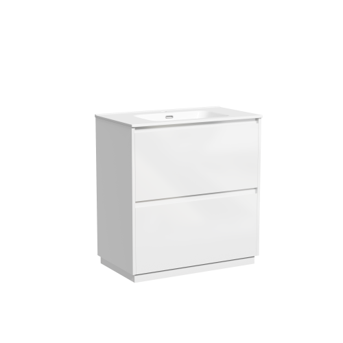 Тумба под раковину Sancos Libra Floor LB80FW 79х45х84 напольная цвет белый