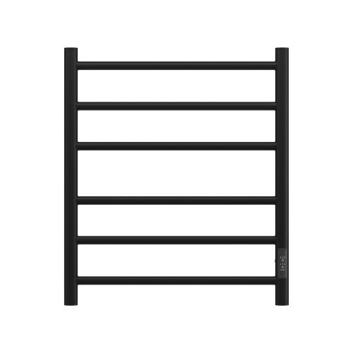 Полотенцесушитель Point Аврора PN10856B электрический черный