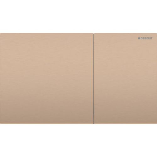 Клавиша смыва механическая Geberit Sigma 115.622.QB.1 цвет золото красное матовое