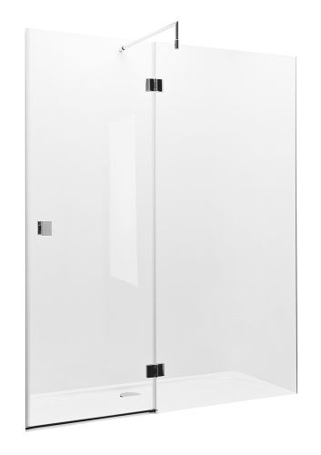 Душевая дверь Roca METROPOLIS 7.MP34.1.601.2M 160x195 стекло прозрачное профиль хром