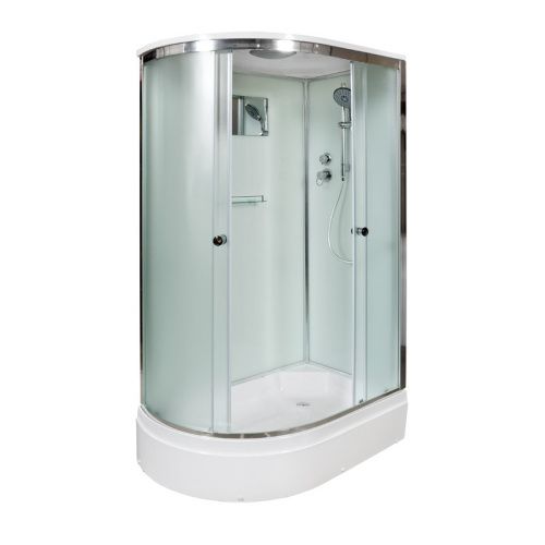 Душевая кабина AvaCan D312SR 120х90 асимметричная с крышей ориентация правая