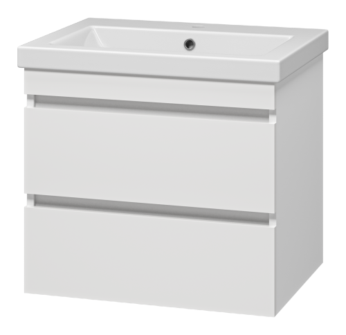 Тумба под раковину Misty Енисей Э-Ени01060-012По2Я 57х44х51 подвесная