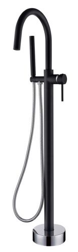 Смеситель Boheme Uno 469-BCR напольный черный