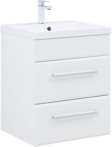 Тумба под раковину Aquanet Лукка 00302396 57х47х67 напольная/подвесная цвет белый