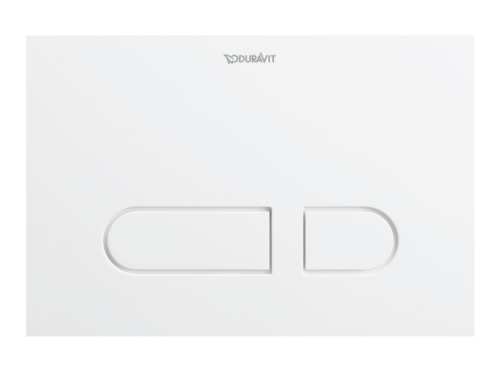 Клавиша смыва механическая Duravit DuraSystem WD5008011000 цвет белый