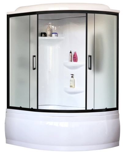 Душевой бокс Royal Bath ALP RB170ALP-C-BL-L 170х100