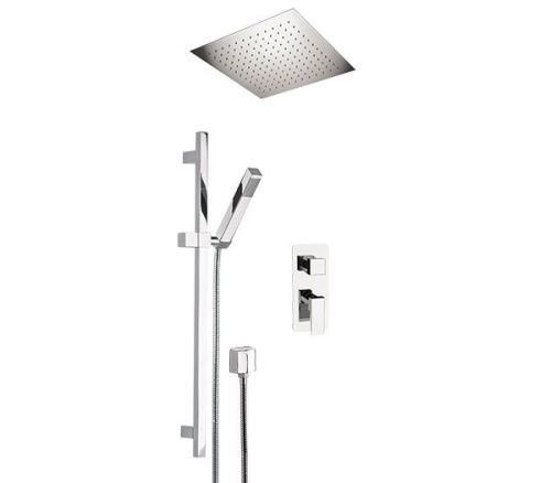 Душевая система Remer Absolute AU92S01EFS34 встраиваемая в стену