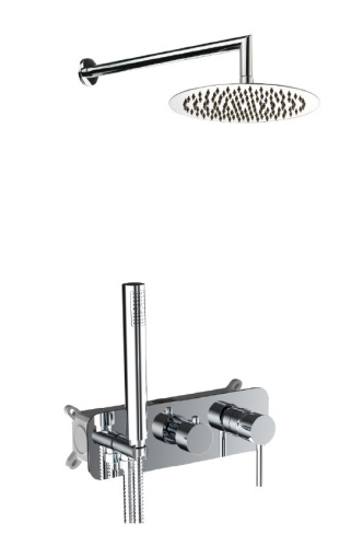 Душевая система AQG Stick 19STIER24502 встраиваемая цвет хром