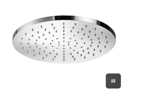 Верхний душ Almar Shower Heads Emotion E044040.AB черный металл брашированный