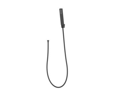 Душевой гарнитур BelBagno LUCE LUC-DFS-NERO настенный черный матовый