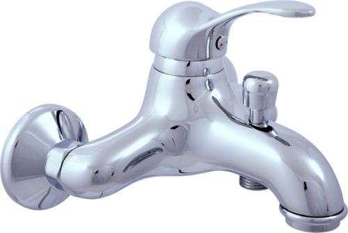 Смеситель для ванны и душа LABE L054.5 настенный хром