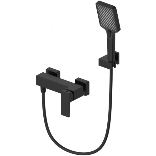 Смеситель для душа Wonzon & Woghand Cube 2.0 WW-88048068-MB настенный черный