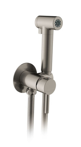 Гигиенический душ со смесителем AltroBagno Modern AltroBagnoModern060126Ni никель