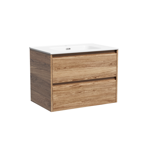 Тумба под раковину Sancos Libra LB70ECH 69х45х50 подвесная цвет дуб чарльстон